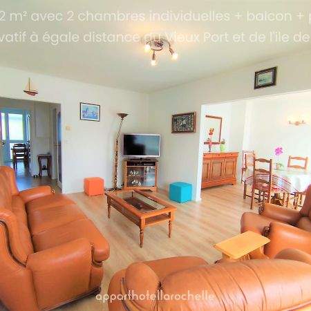 Appartement T3 Lumineux Et Tout Confort De 72 M2 Avec Parking Privatif La Rochelle  Ngoại thất bức ảnh